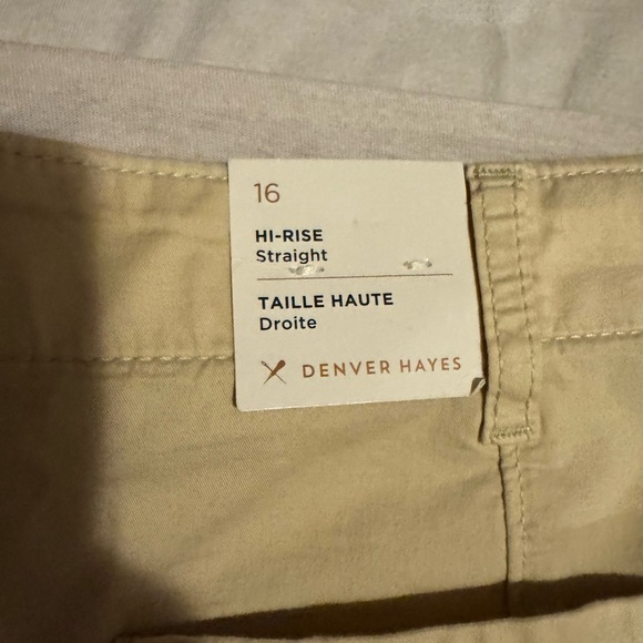 Denver Hayes Men's Khaki Chinos - Picture 4 of 6